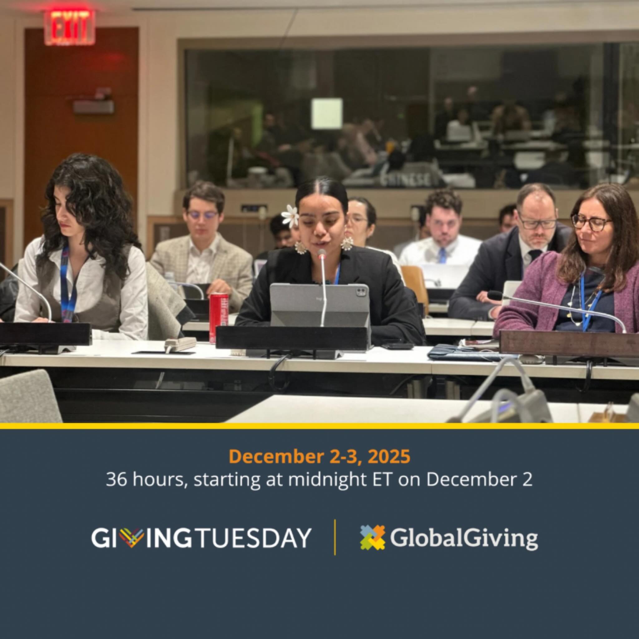 - Oemwa Johnson at the UN, her testimonies represent intergenerational trauma from nuclear testing. 

Global Giving is matching donations TODAY, support our mission&rsquo;s work by contributing to our cause.