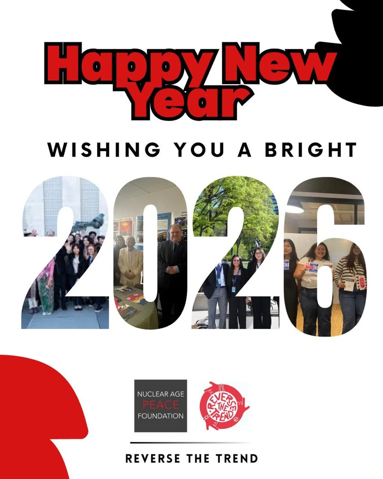 Happy New Year from Reverse the Trend, we are wishing you all a bright and peaceful #2026 🌟