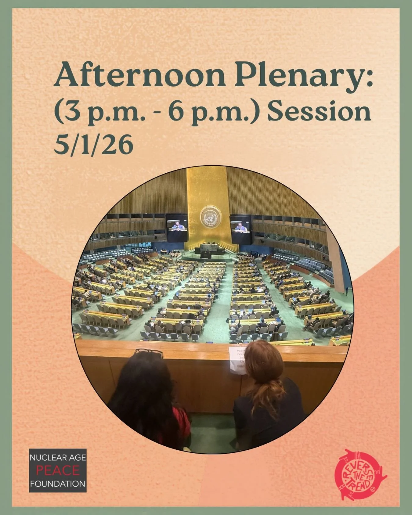 Today @napfofficial and @reversett_ interns attended the afternoon plenary of the NPT Review Conference, where states emphasized Article VI obligations, the need for renewed dialogue, and growing concerns over rising nuclear risks and geopolitical te