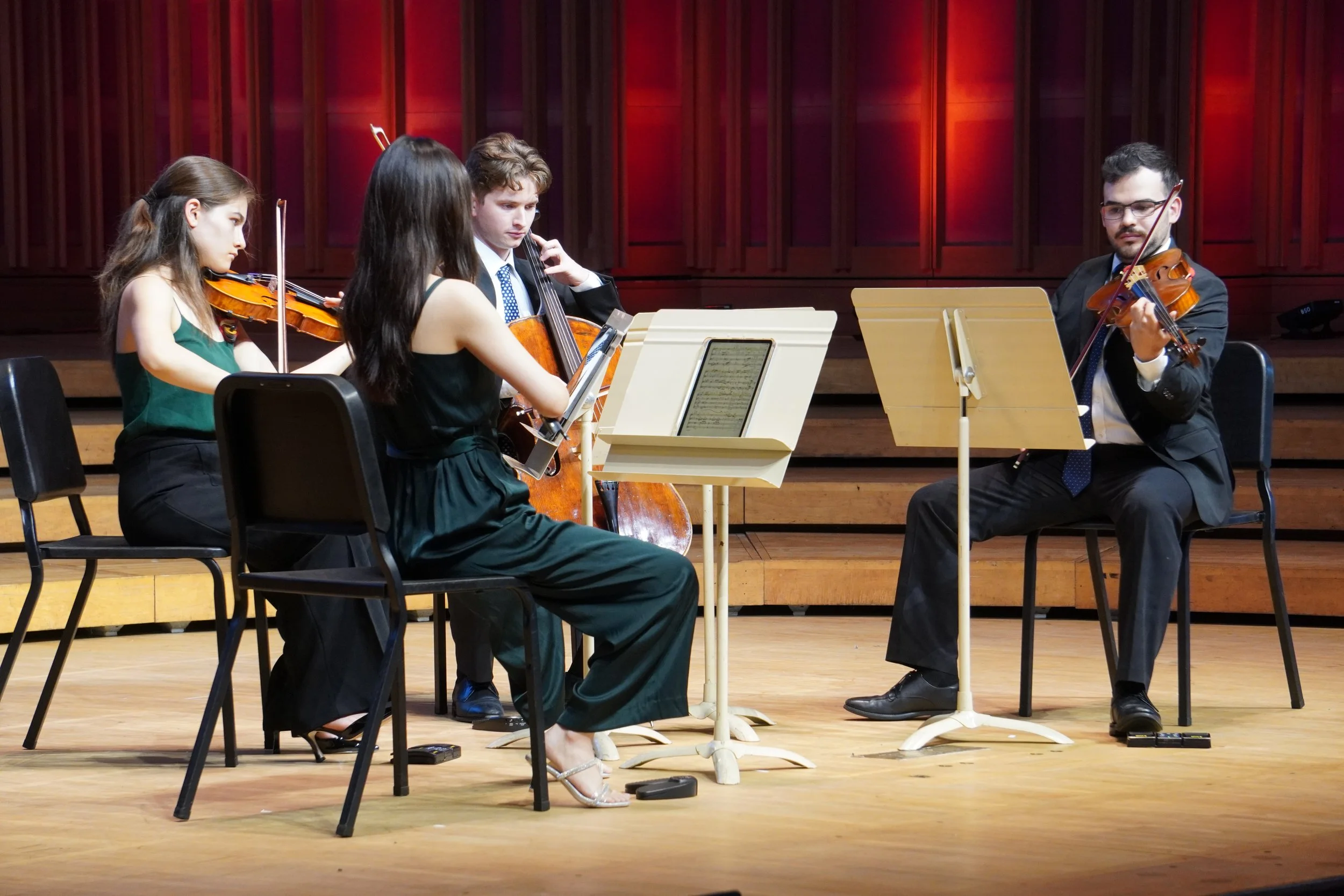 Tanglewood Music Center String Quartet Seminar, Seiji Ozawa Hall (6.29.25)