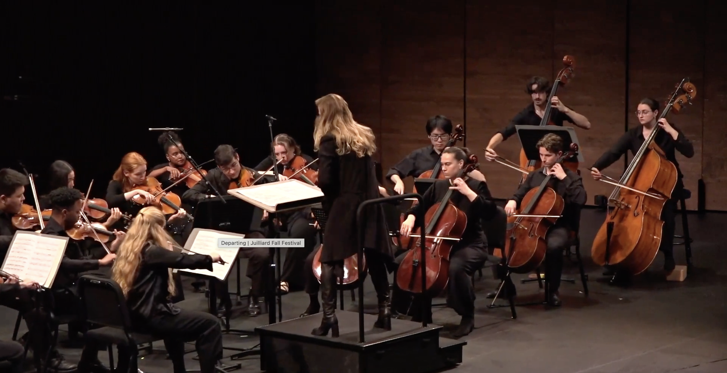 Juilliard Fall Festival: Departing, Peter Jay Sharp Theatre (9.20.25)