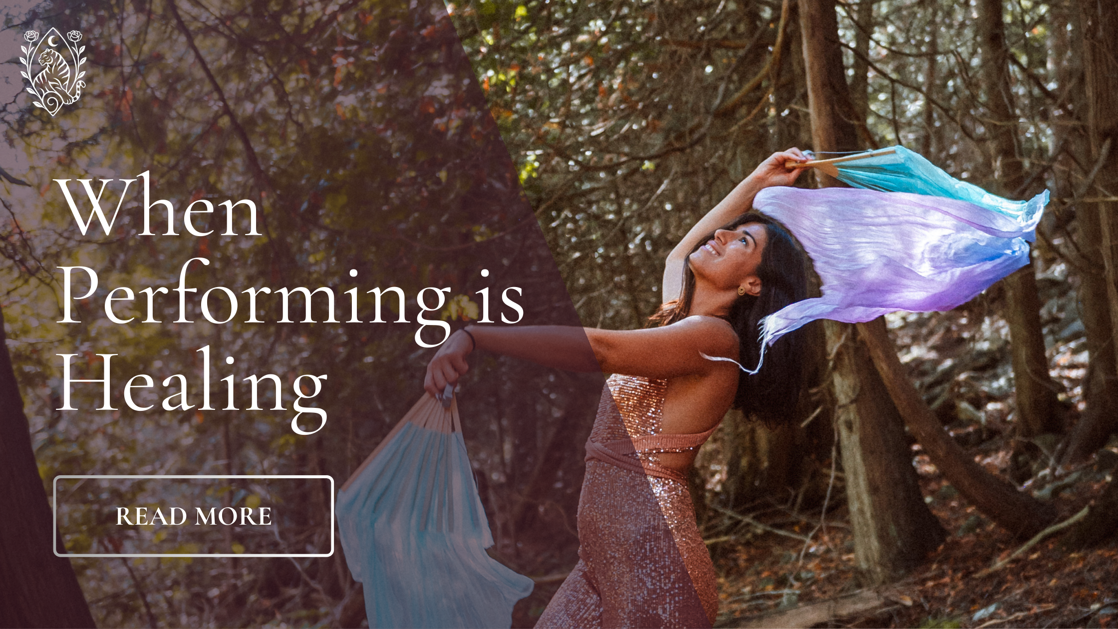 When performing becomes healing 𖤓