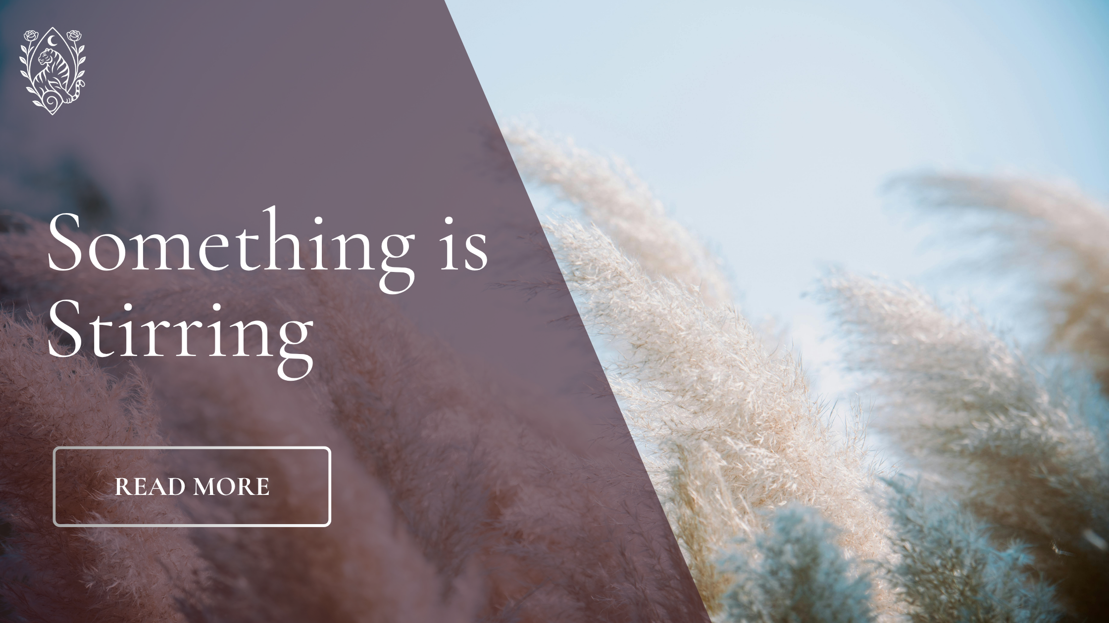 Something is stirring, can you feel it? 