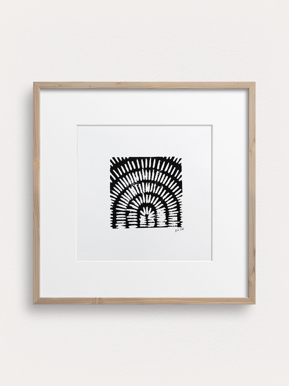 Arches Mini Geometric Art Print — RORY LINN