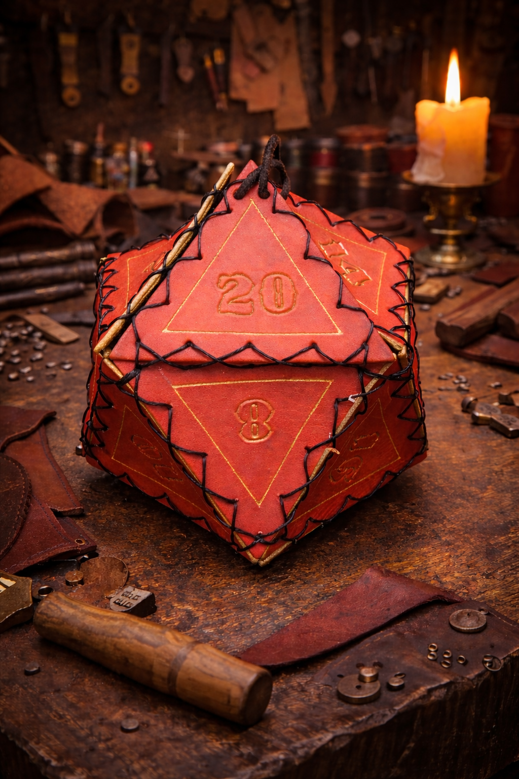 D&D Leather Bag