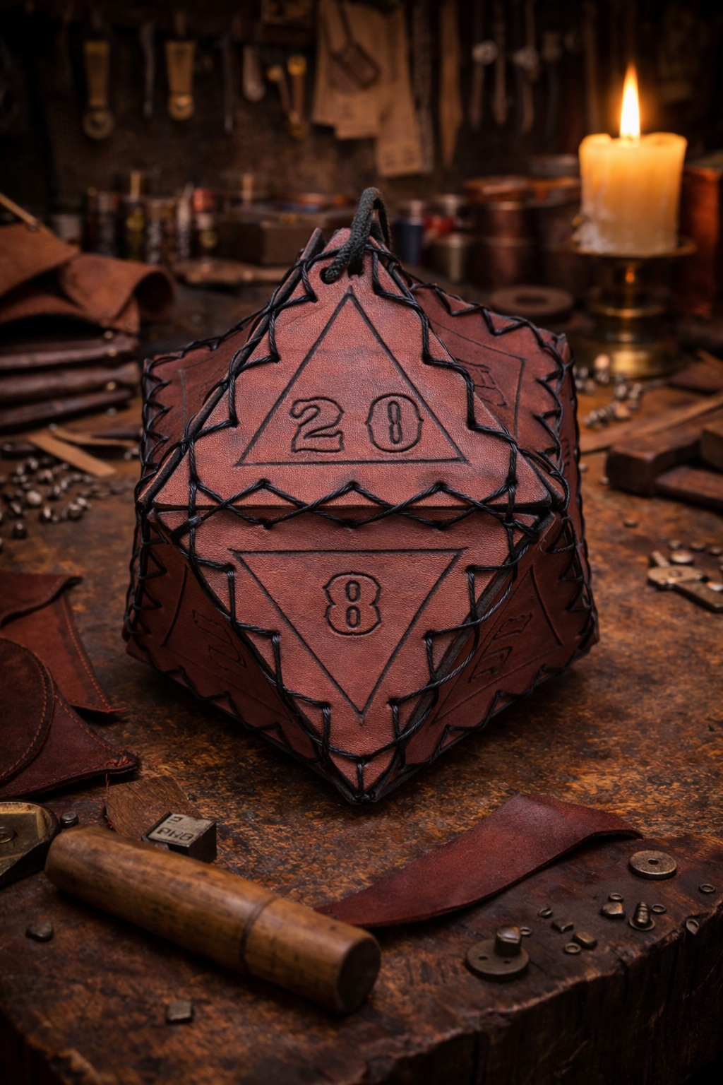 D&D Leather Bag