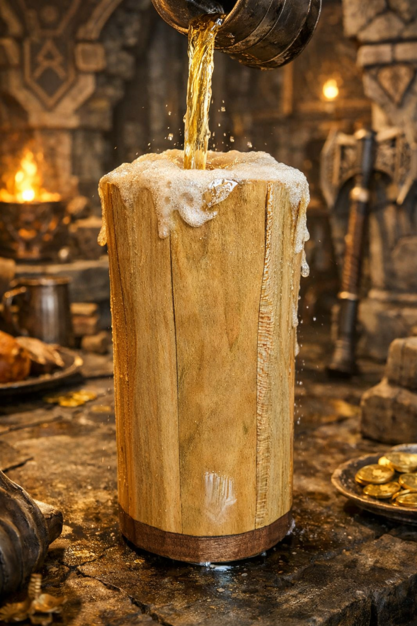 Four pack dwarven drinking cups