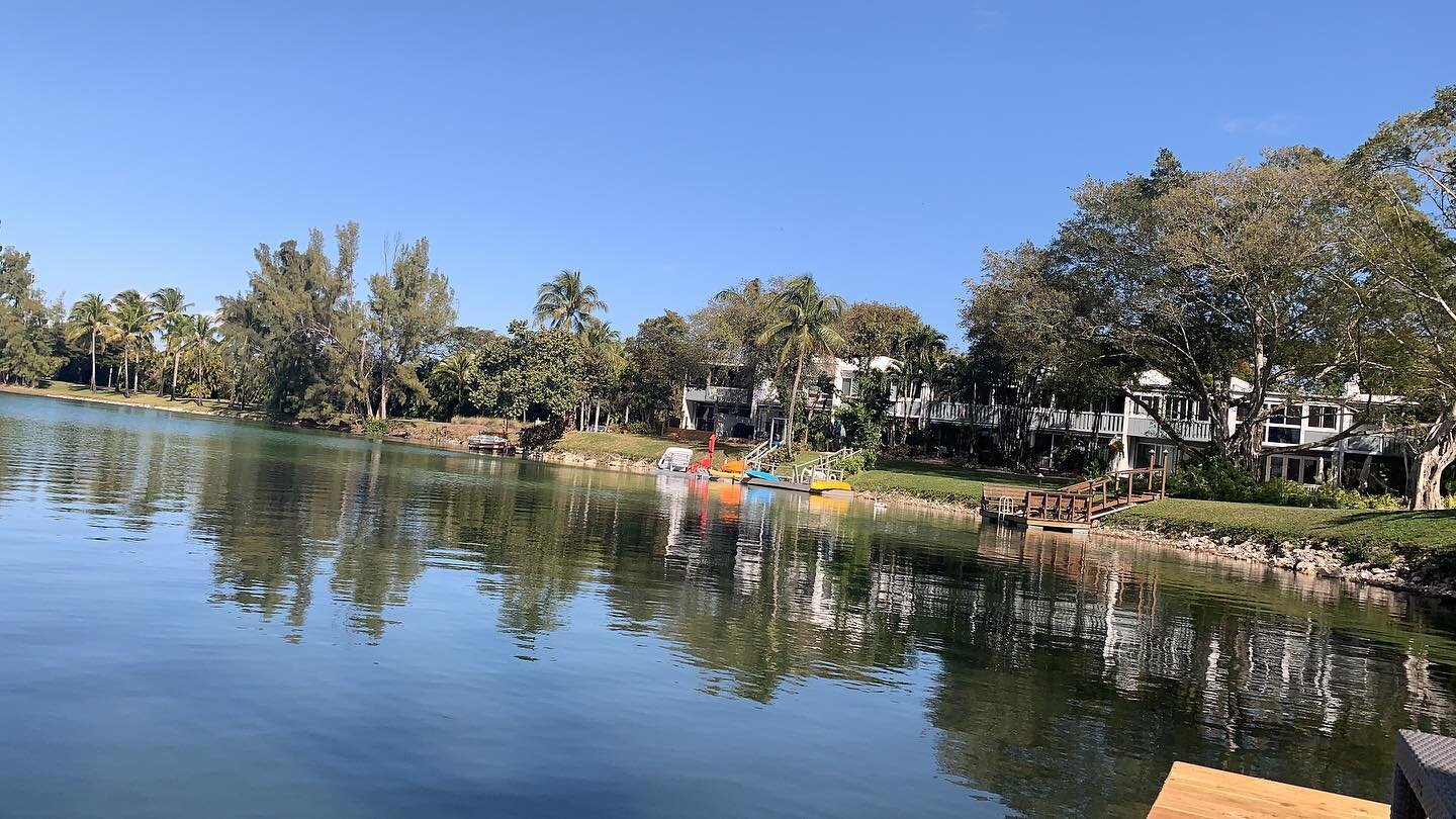 TGIF 💚💙 Today we will be inspired by this views 💚💙#viewsfordays #viewfrommywindow #miamiflorida #landscapelovers #landscapedesign #landstudio