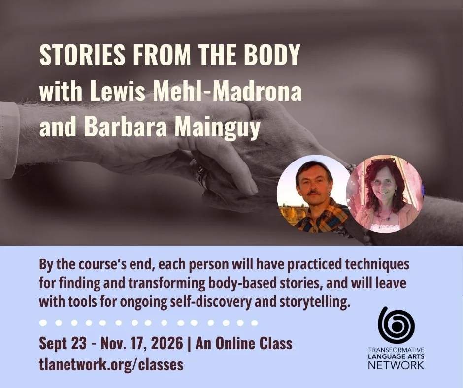 Stories from the Body at the Transformative Language Arts Network 