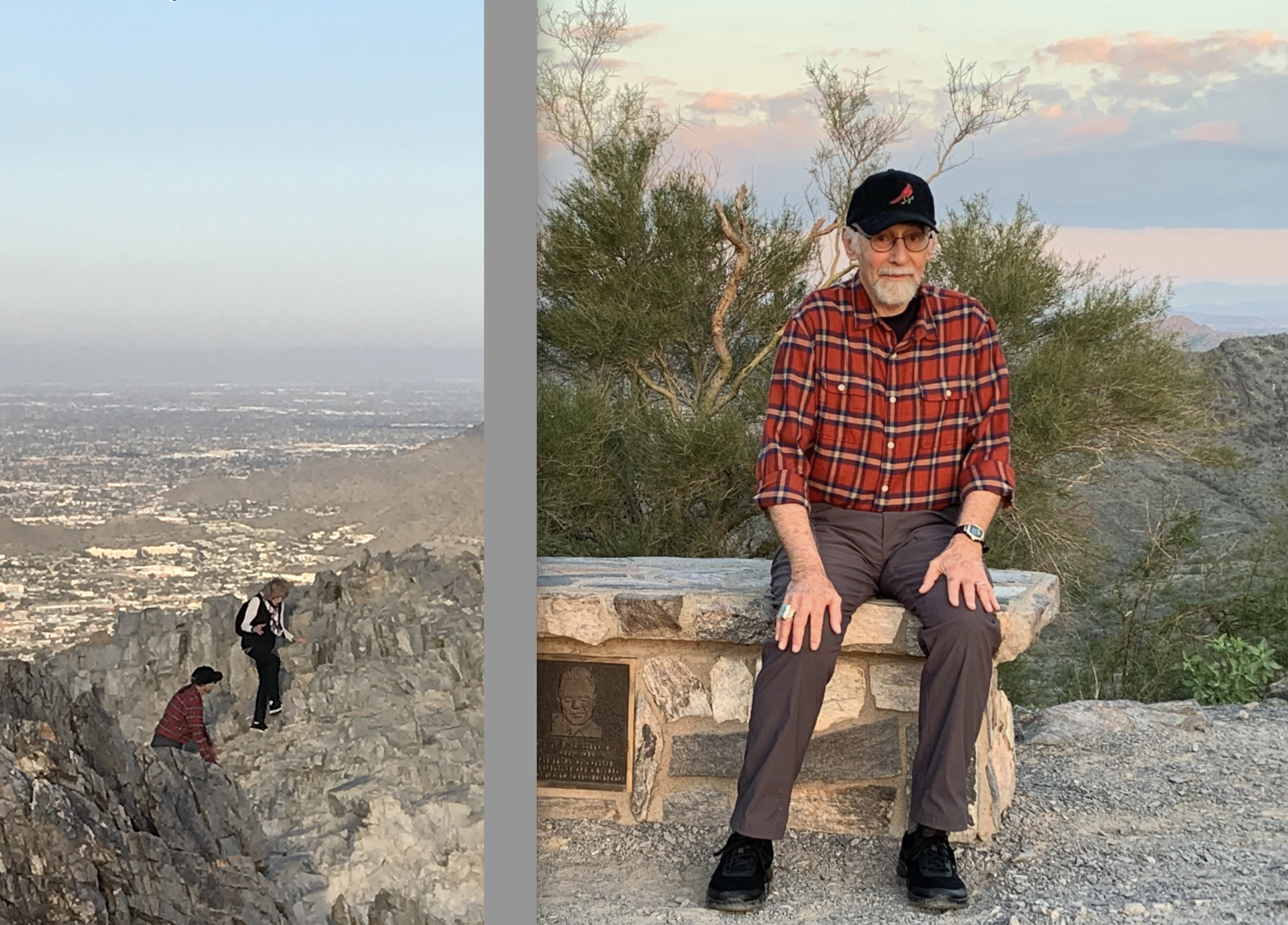 DRS LORI &amp; ERIC GREENLEAF CLIMBING PIESTEWA PEAK