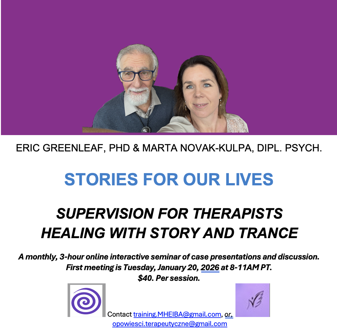 Supervision for Therapists - Healing With Story And Trance