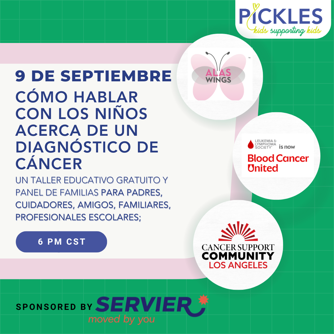 Cómo Hablar con los Niños Acerca de un Diagnóstico de Cáncer: Taller web nacional ii "How to Talk to Kids About Cancer" Spanish Language Webinar