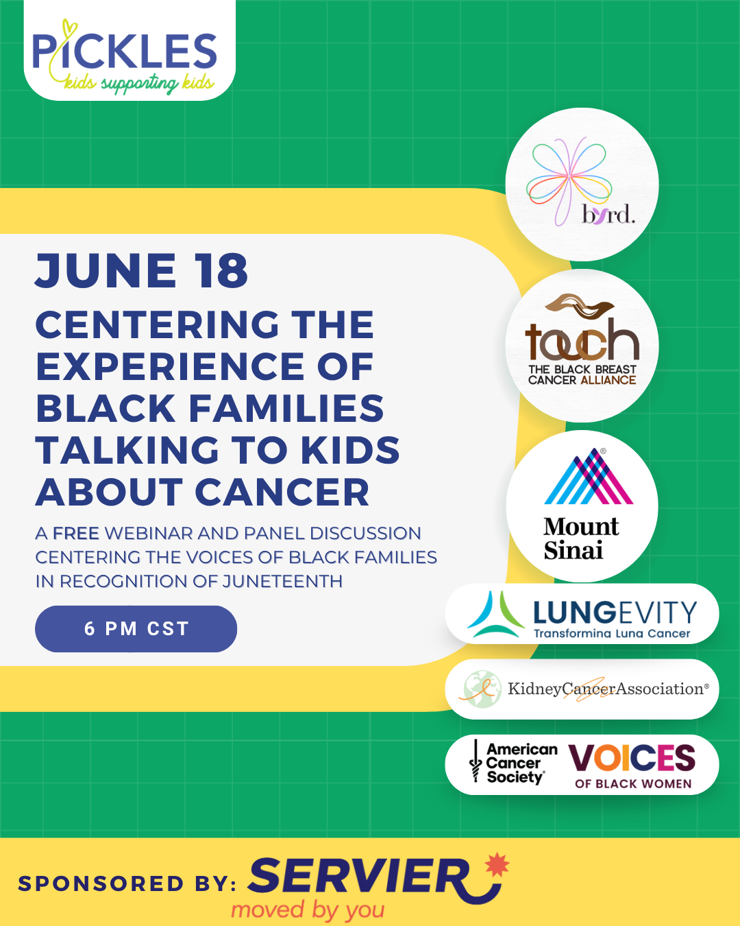 National Webinar: Centering the Experience of Black Families - How To Talk to Kids About Cancer [June]
