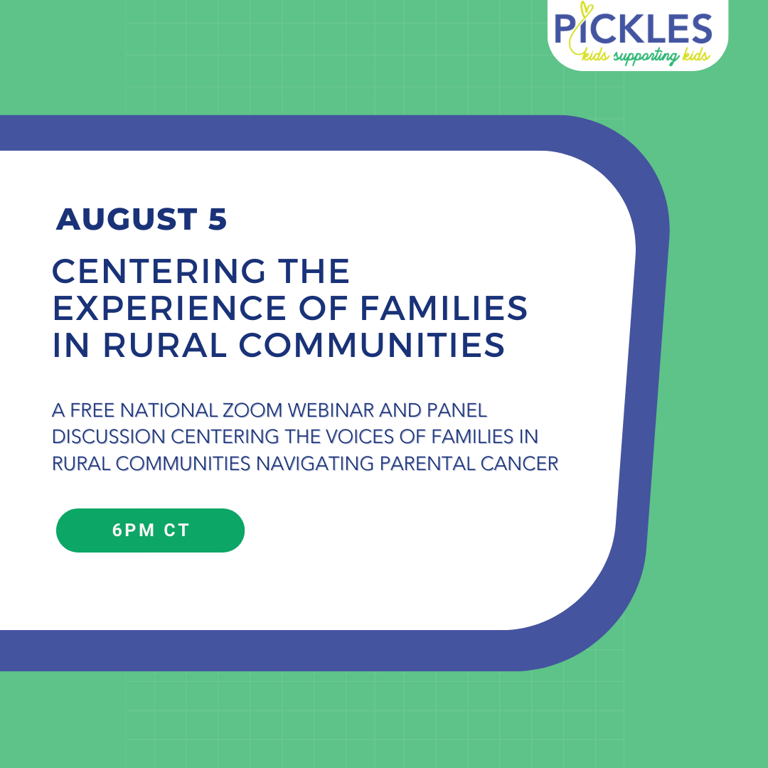 National webinar: “Centering the experience of families in rural communities”