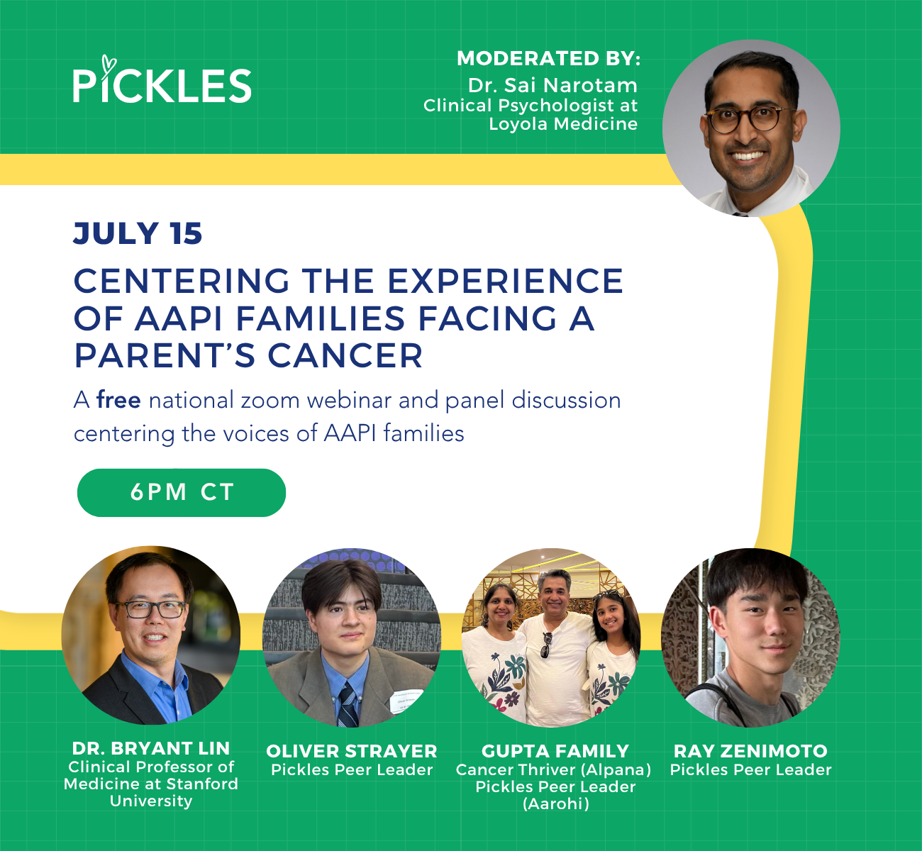 National webinar: “Centering the experience of AAPI families facing a parent’s cancer”
