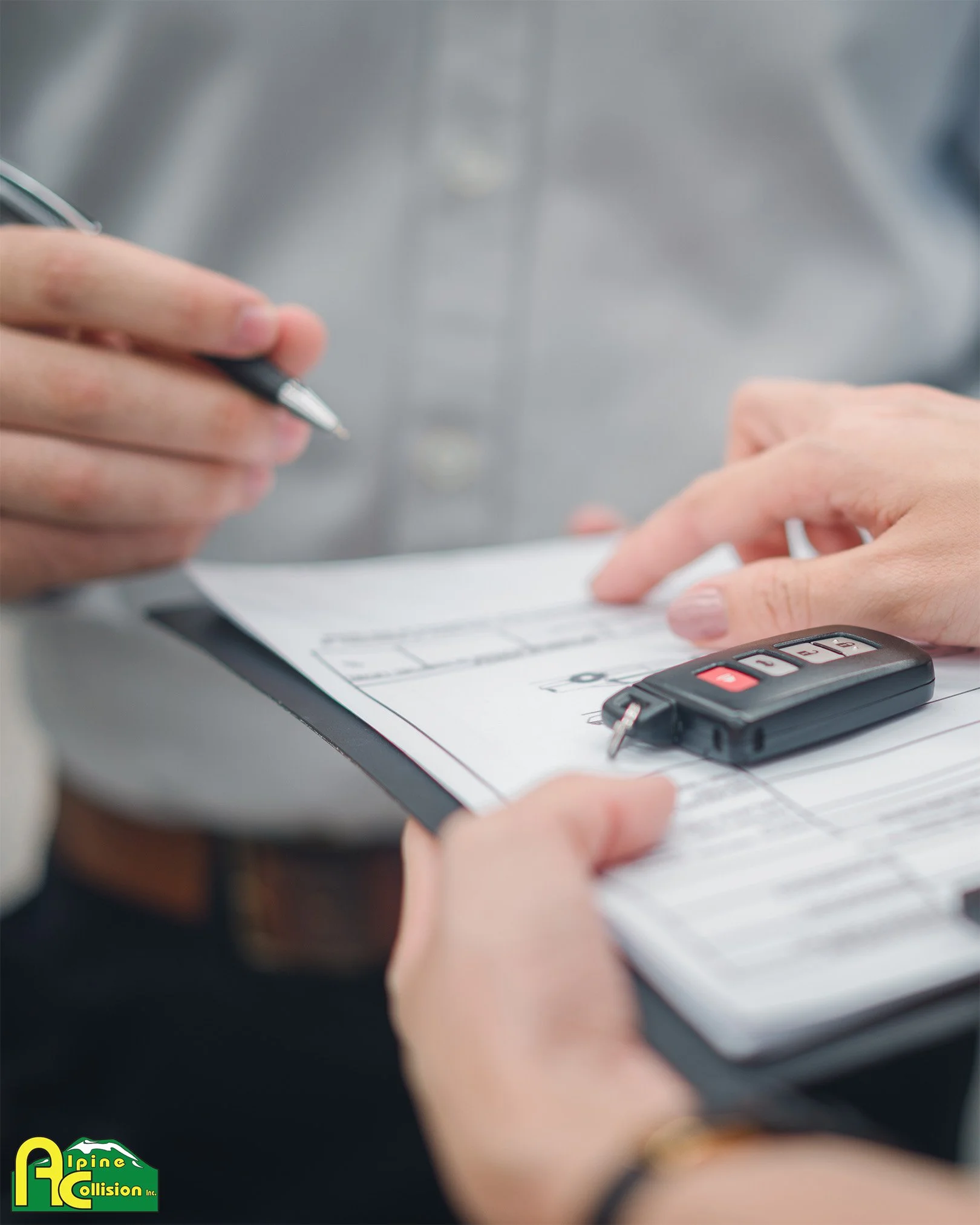 Dealing with insurance after a fender bender? We can handle that for you. From estimates to paperwork, Alpine Collision makes the process as stress-free as possible. Call us Monday - Friday at 970-328-AUTO (2886).