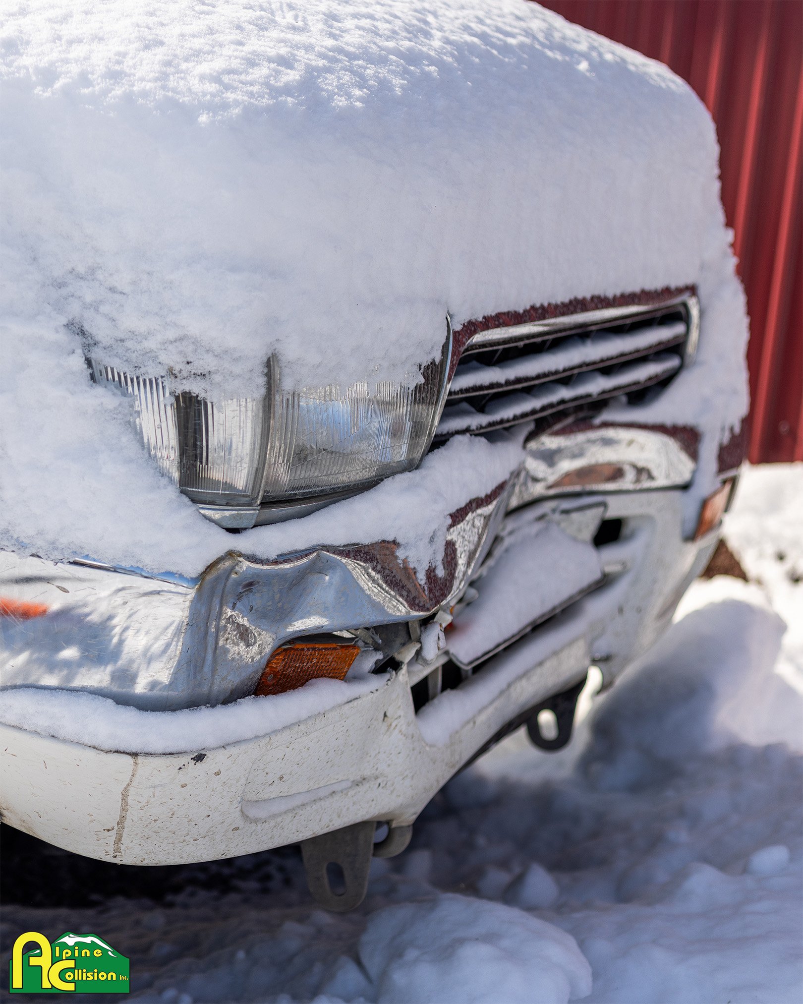 Winter roads and parking lots can be unforgiving in our valley. If ice or snow left you with a dent, scrape, or worse - don&rsquo;t stress. We&rsquo;ll get your vehicle looking right and driving safely again. Learn more about us on our website or giv