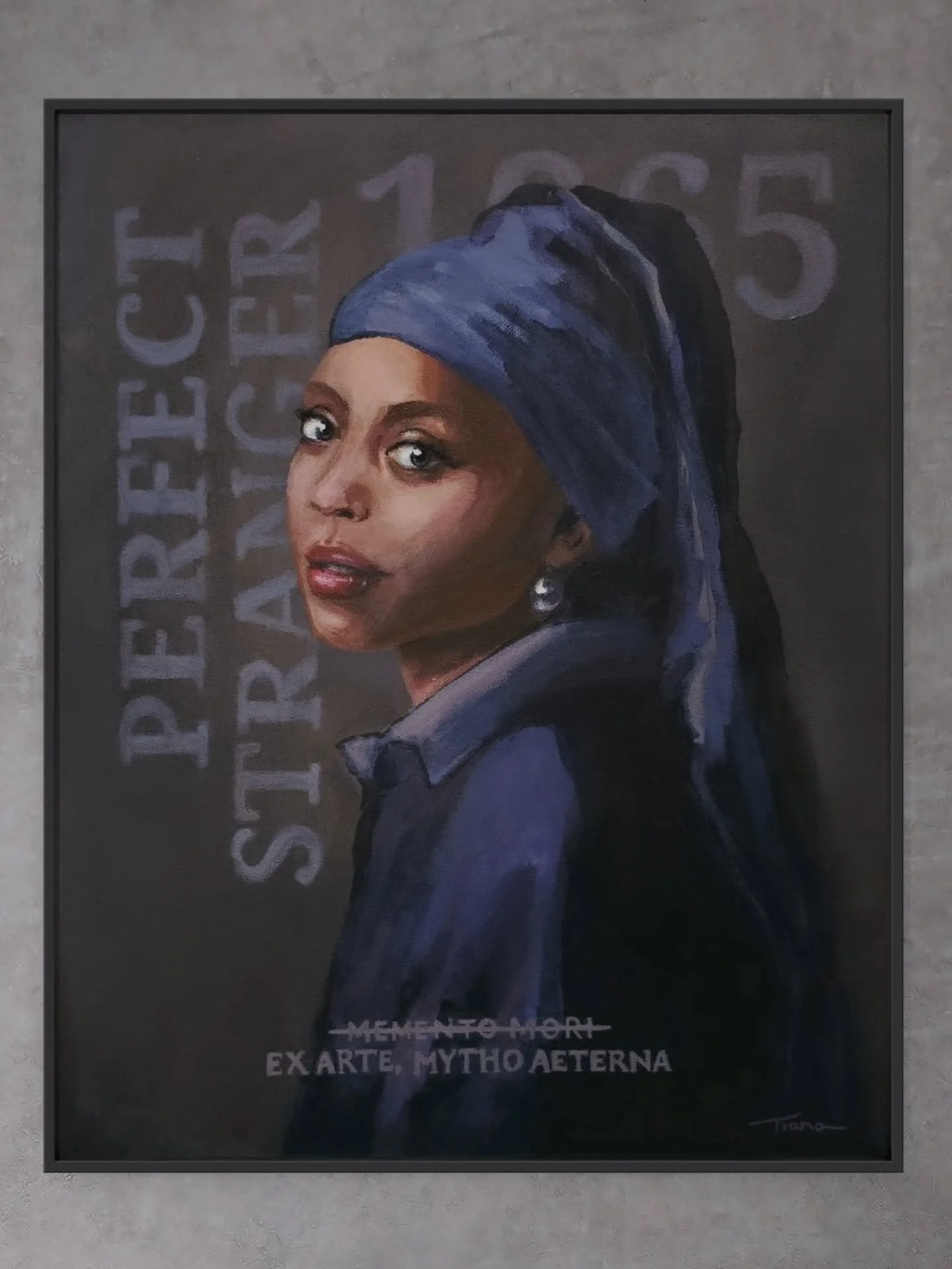 Ex Arte (after Vermeer c. 1665), Acrylic on Canvas, Tiana Justine, 2025
#thegirlwiththepearlearring #mygirlwithapearl #vermeer #ContemporaryArt #portrait #acrylicpaint