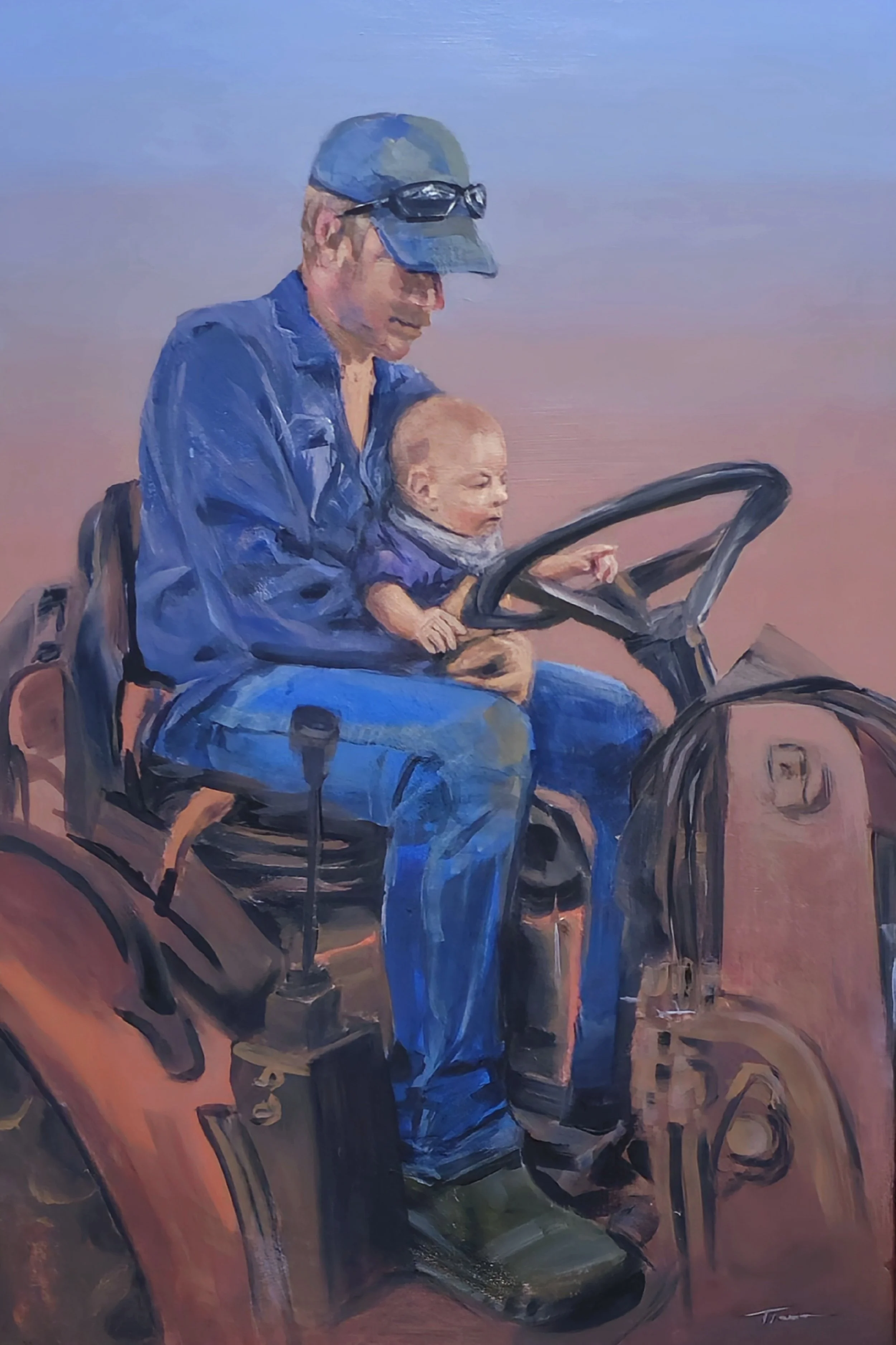 David, Acrylic on Canvas, 2026.