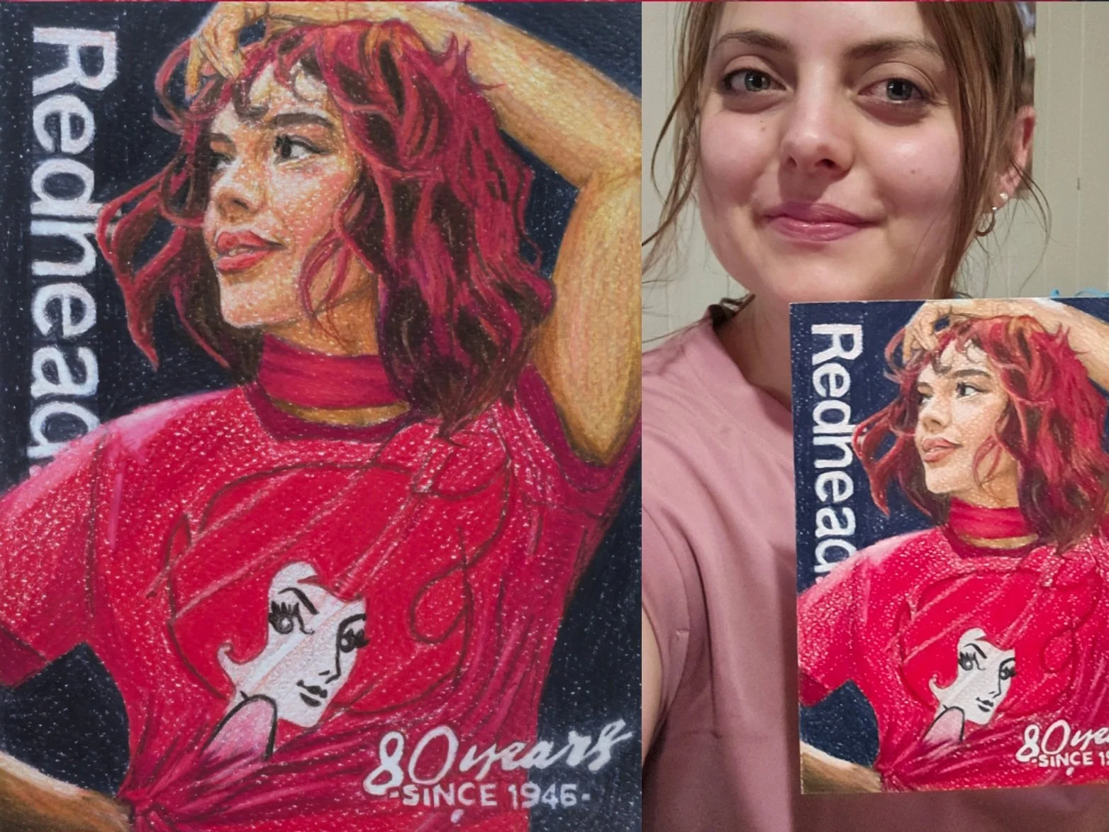 Redheads - Art Strikes Back 2025. Selected winner in the Redheads Art Strikes Back Competition, with artwork feature on official packaging 2026