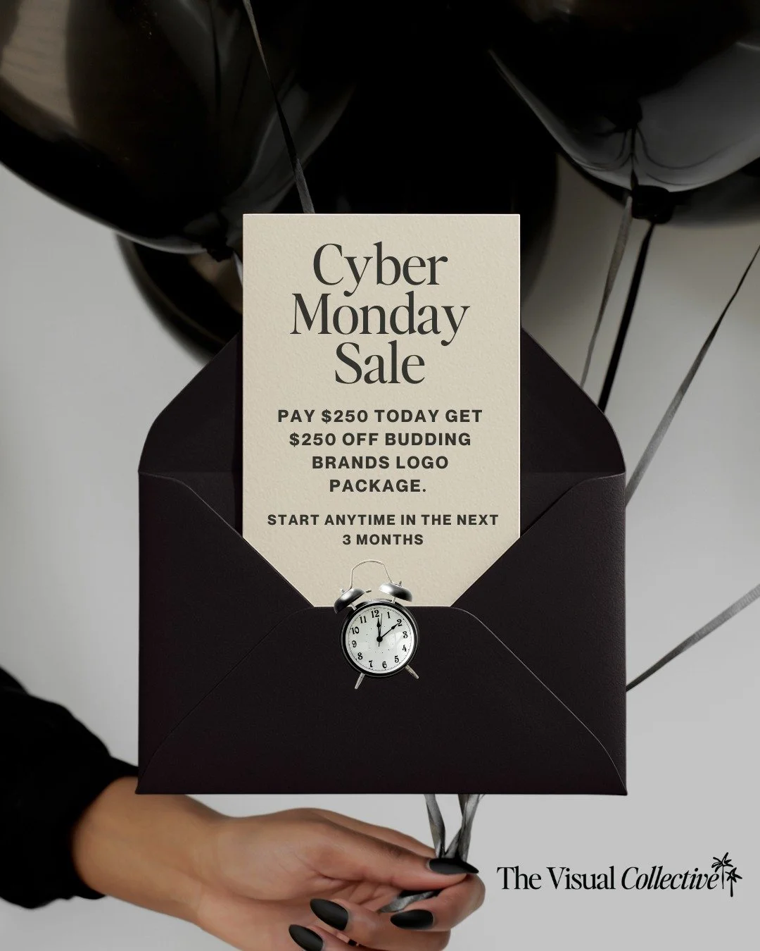 I wasn't going to do it...but here we are!

If you&rsquo;ve been waiting for a sign to finally sort your branding&hellip; this is it.

For 24 hours only, when you pay a $250 deposit today, you&rsquo;ll get:
$250 OFF my Budding Brands package 

Yep ju