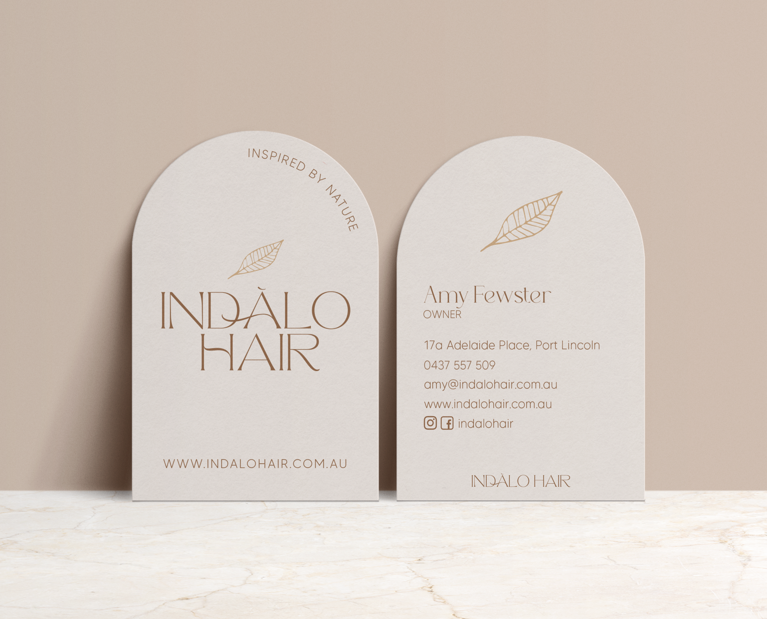 Branding for Indalo Hair