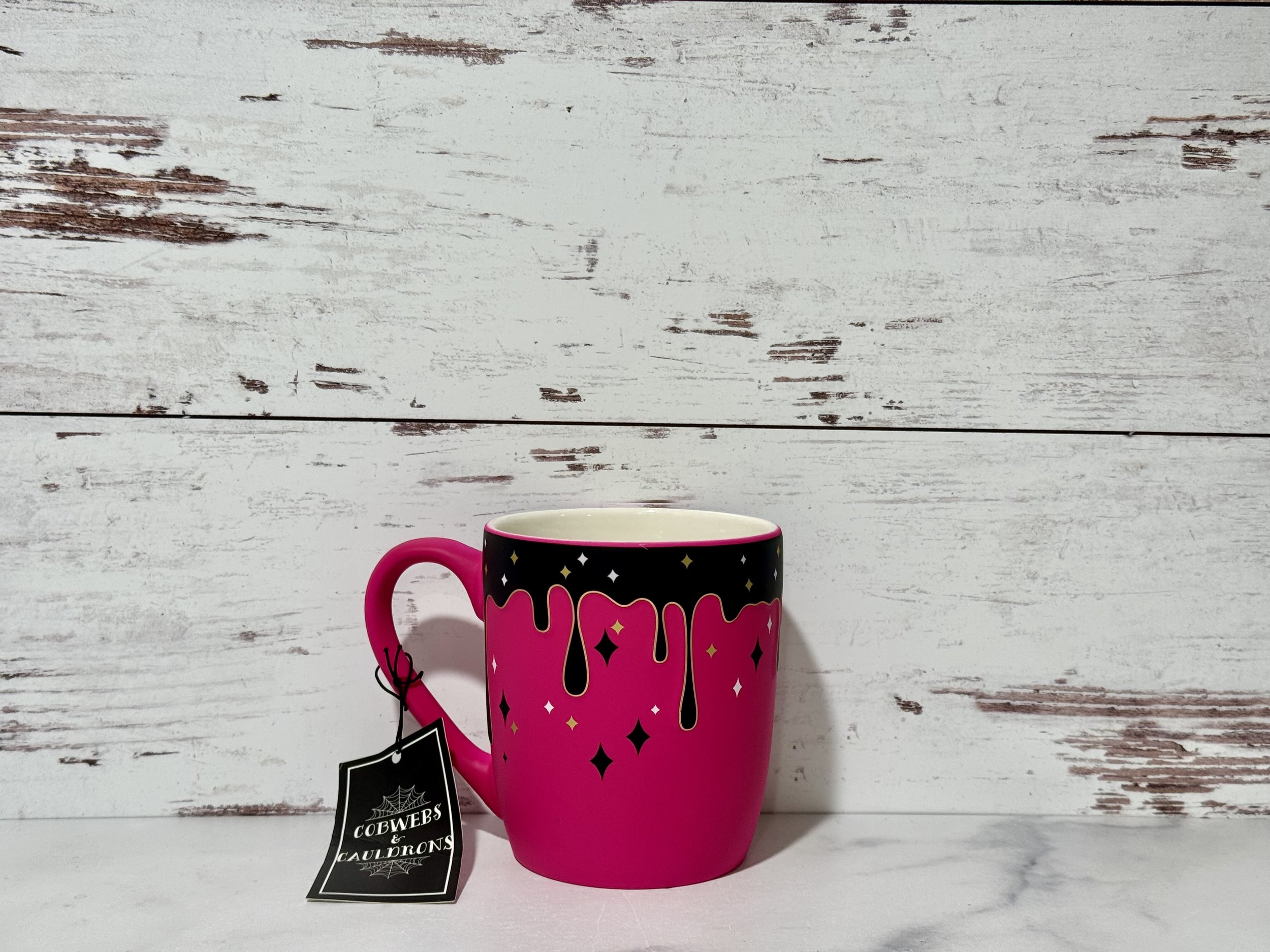 Poison Dripping Matte Hot Pink Mug