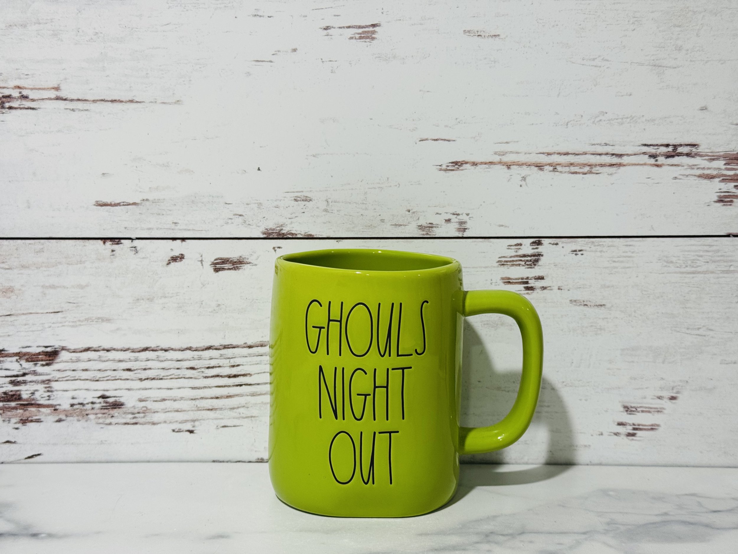 GHOULS NIGHT OUT Green Mug
