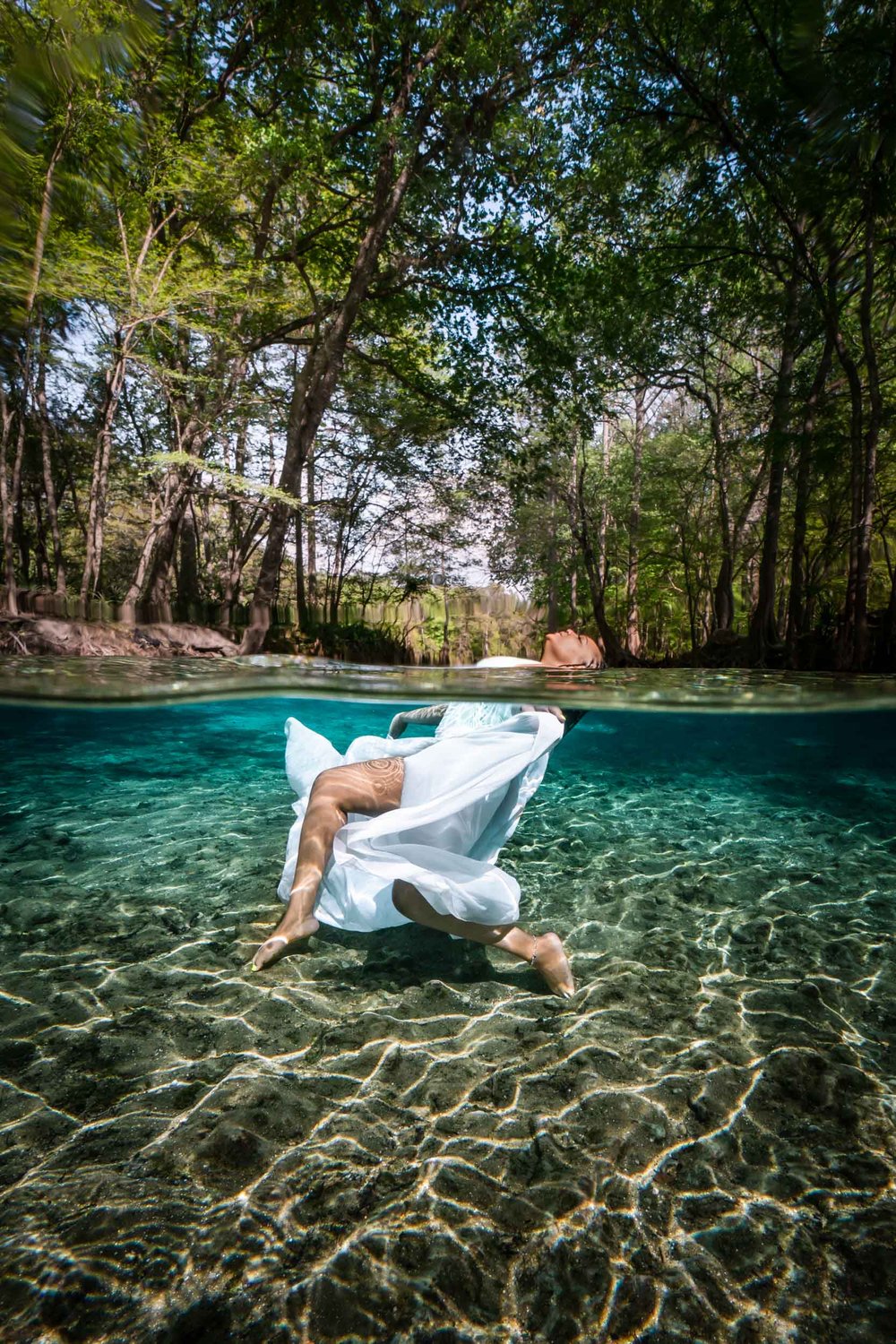 Underwater photo of Yasmine