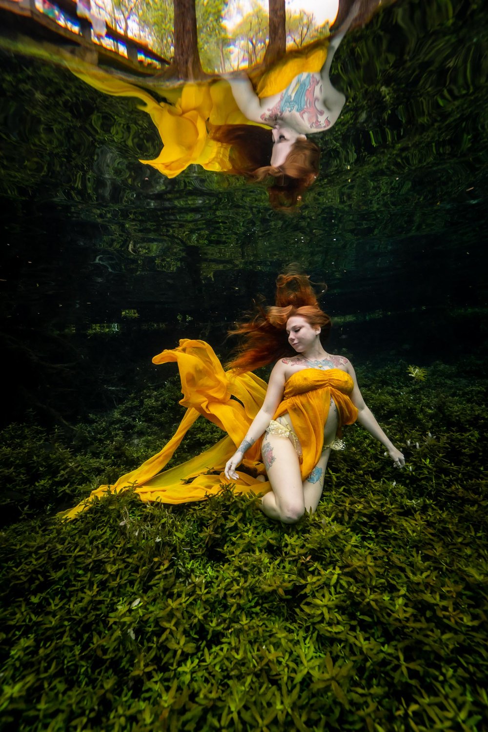 Underwater model Aimee