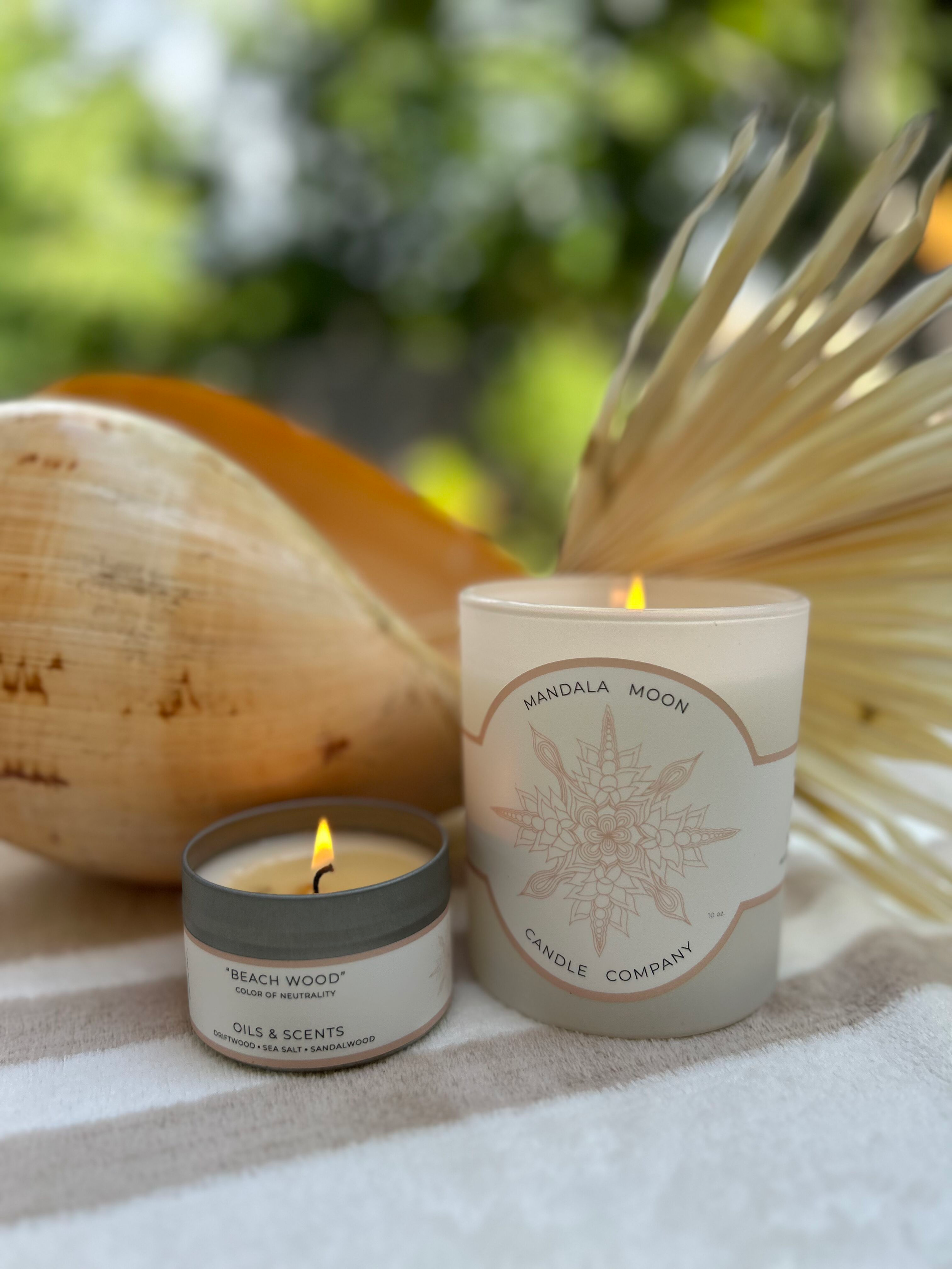 Beach Wood — Mandala Moon Candle Co.