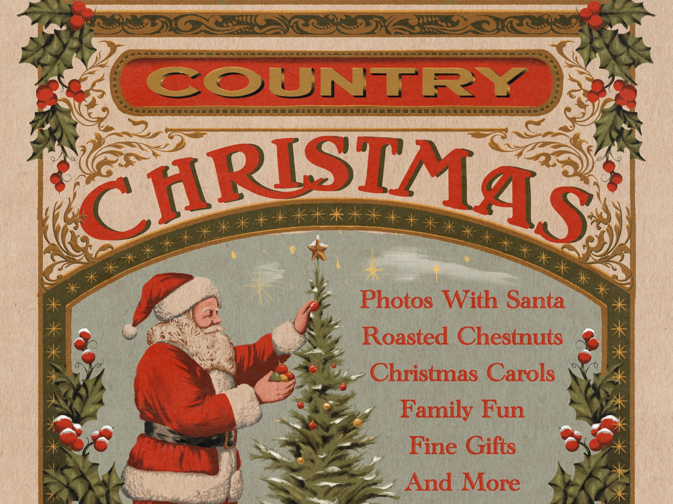 Country Christmas in Old Town Auburn  - Auburn, CA