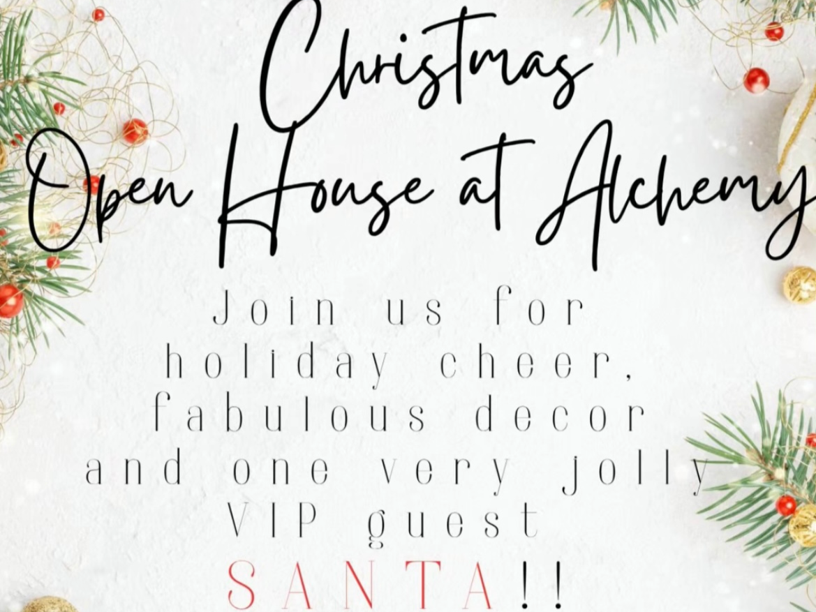 Christmas Open House at Alchemy - El Dorado Hills, CA
