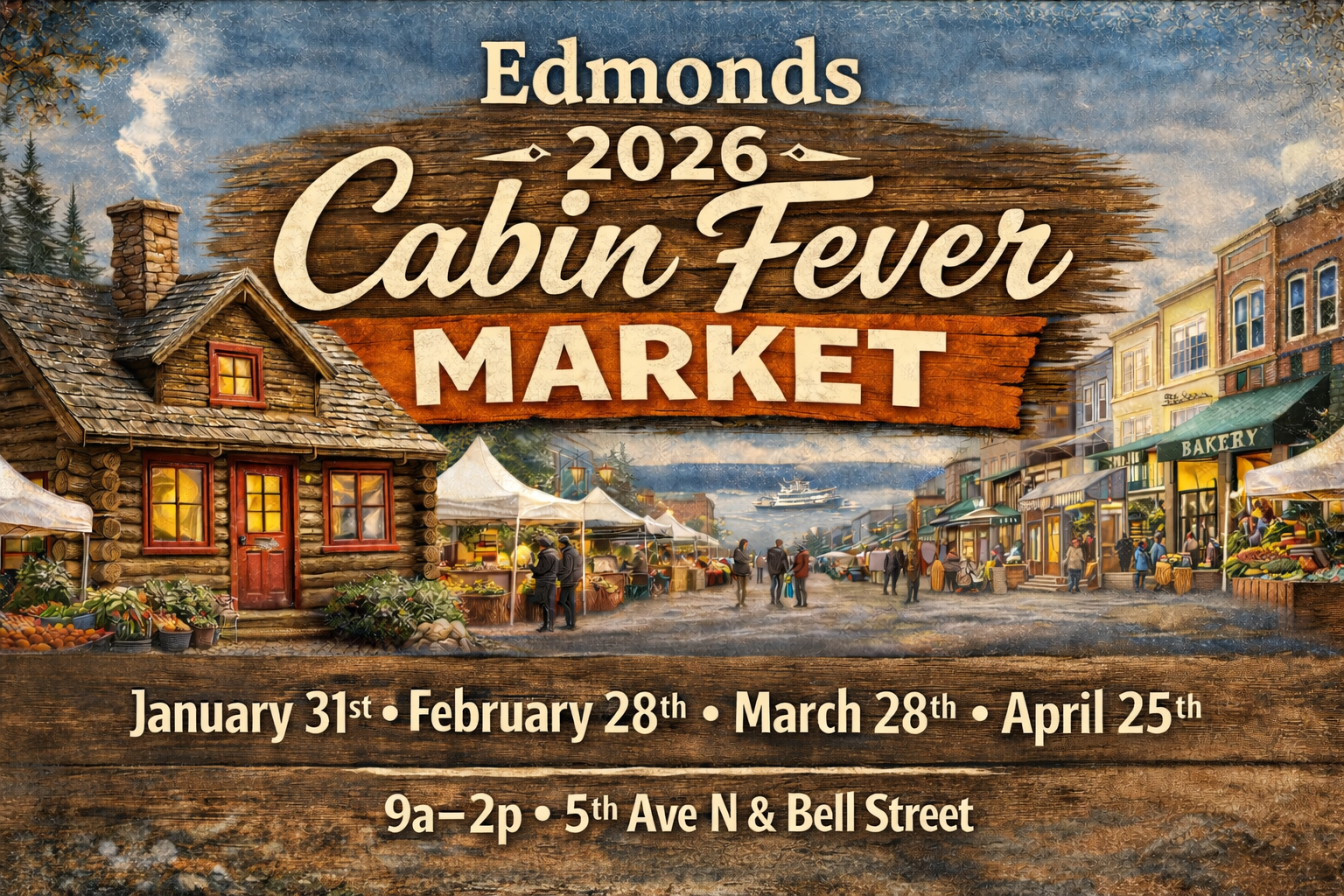Cabin Fever Market - Edmonds, WA