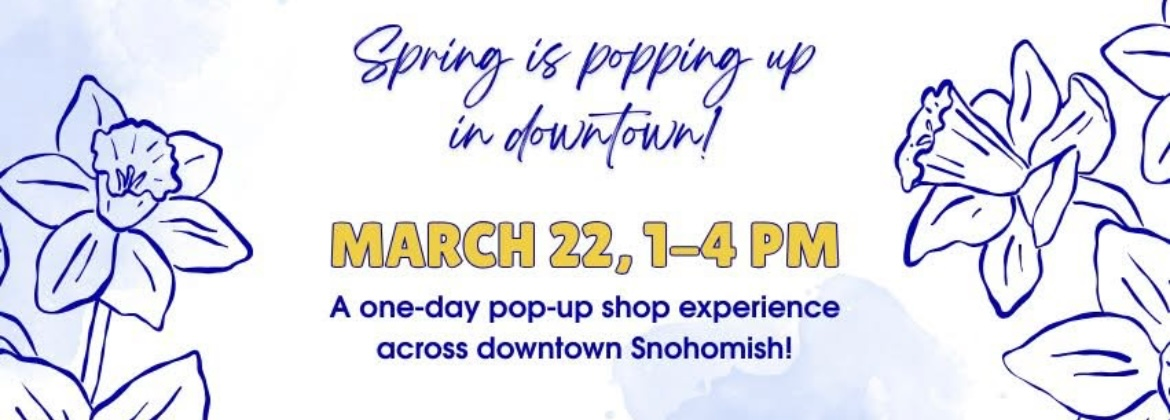 Spring is Popping Up - Downtown Snohomish, WA