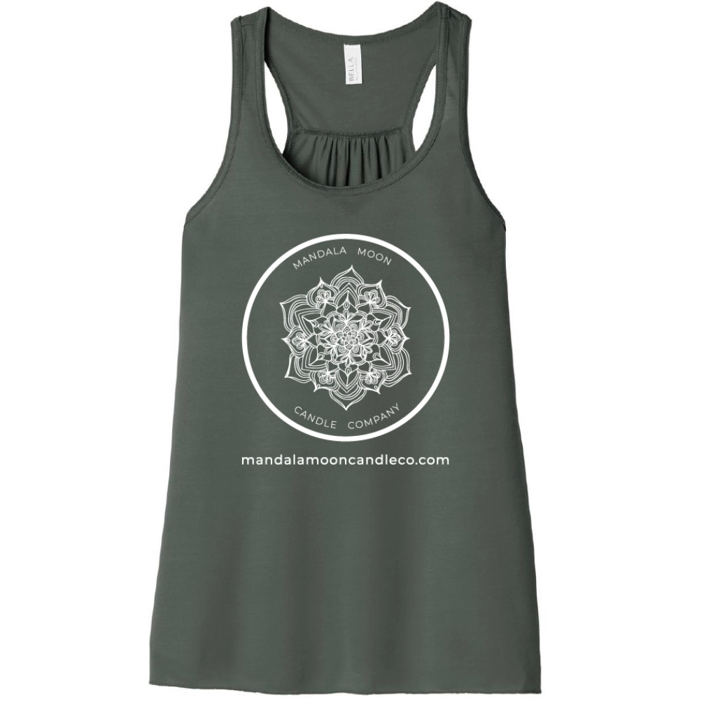Mandala Moon Candle Co. Racer-Back Tank