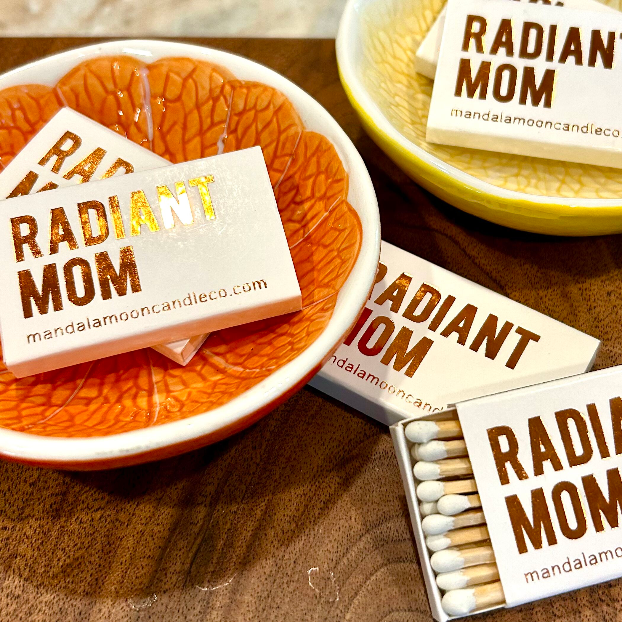 'RADIANT MOM' Matchbox