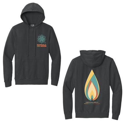 Mandala Moon Flame Hoodie