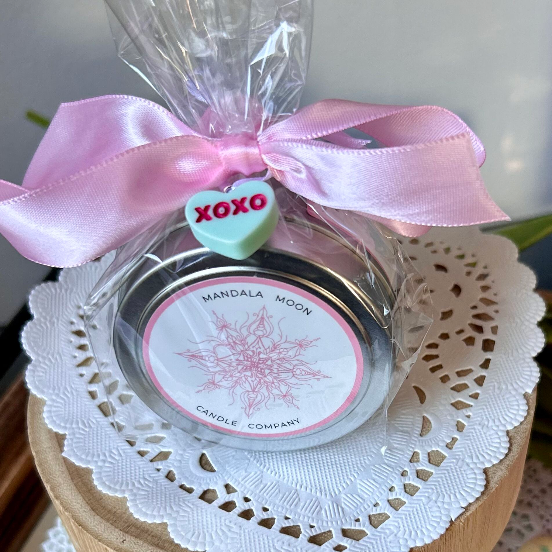 Candy Heart Candle Gifts - Valentines