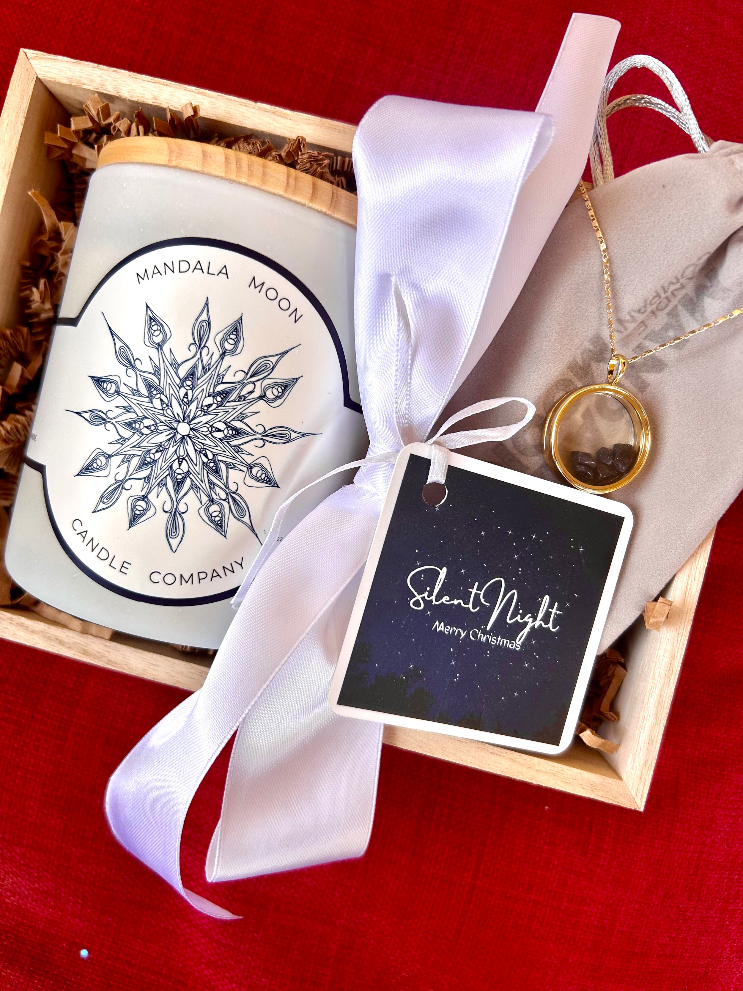 'Silent Night' Locket Gift Set