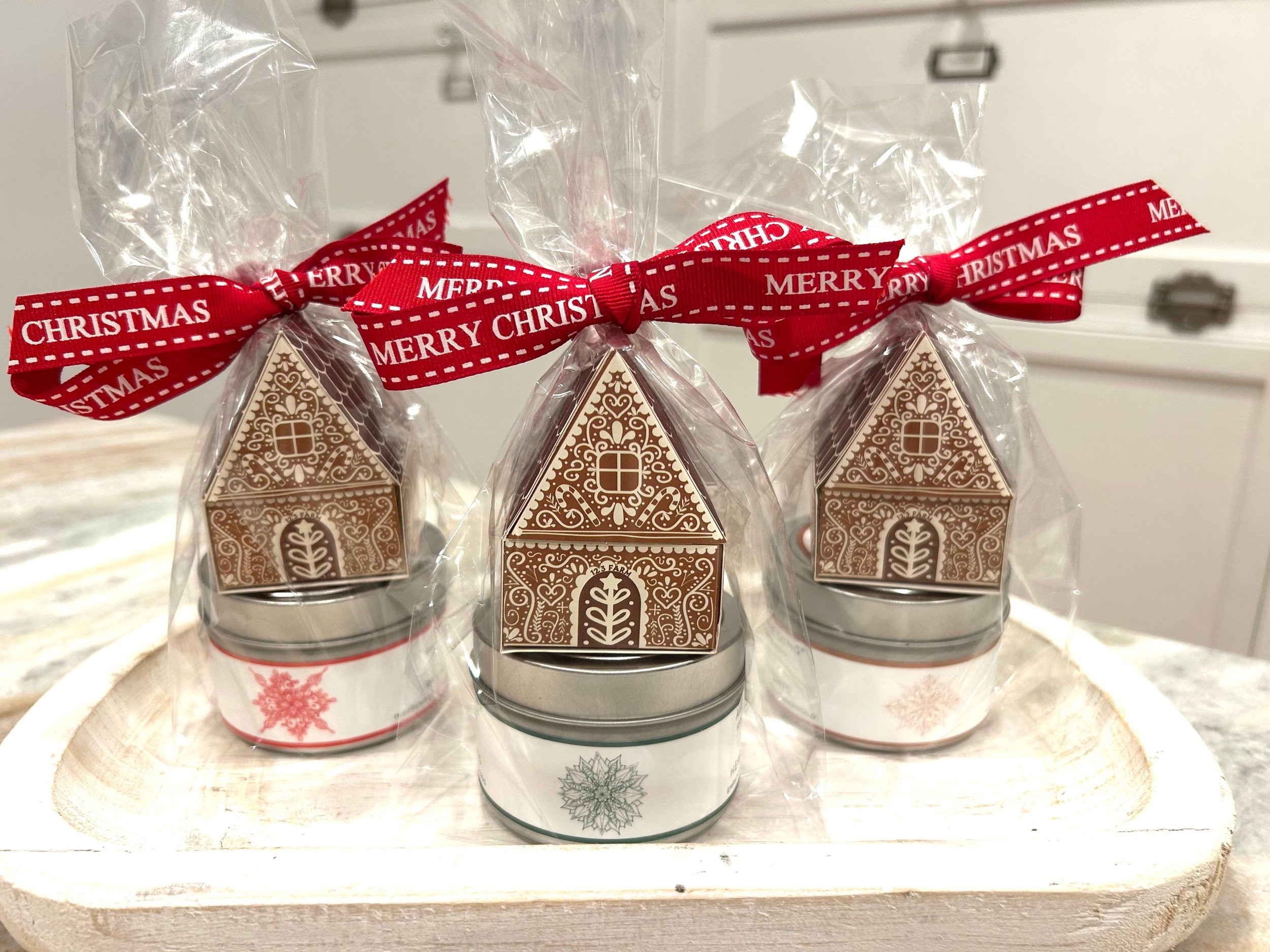 Gingerbread House Matchbox & Candle Gift