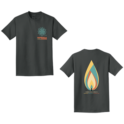 Mandala Moon Flame T-Shirt