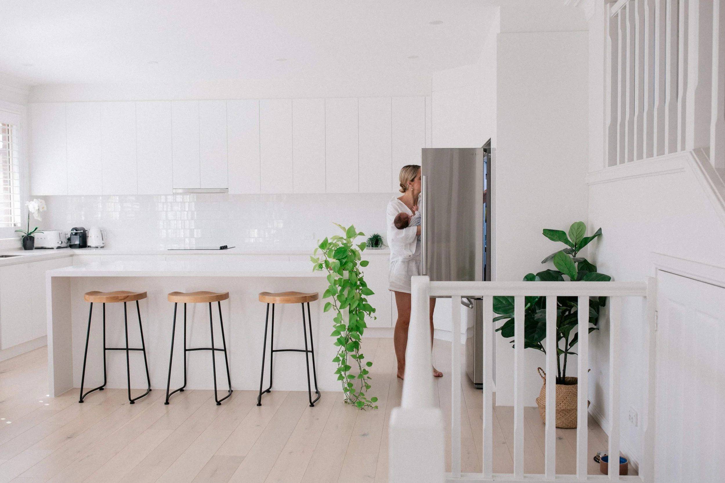 Adore Bathroom & Kitchen Modern White Contemporary Kitchen