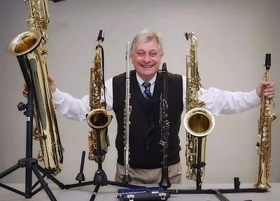 Bruce Coates, Olenka School of Music, saxophone lessons near me,  clarinet lessons near me, flute lessons near me, jazz lessons near me