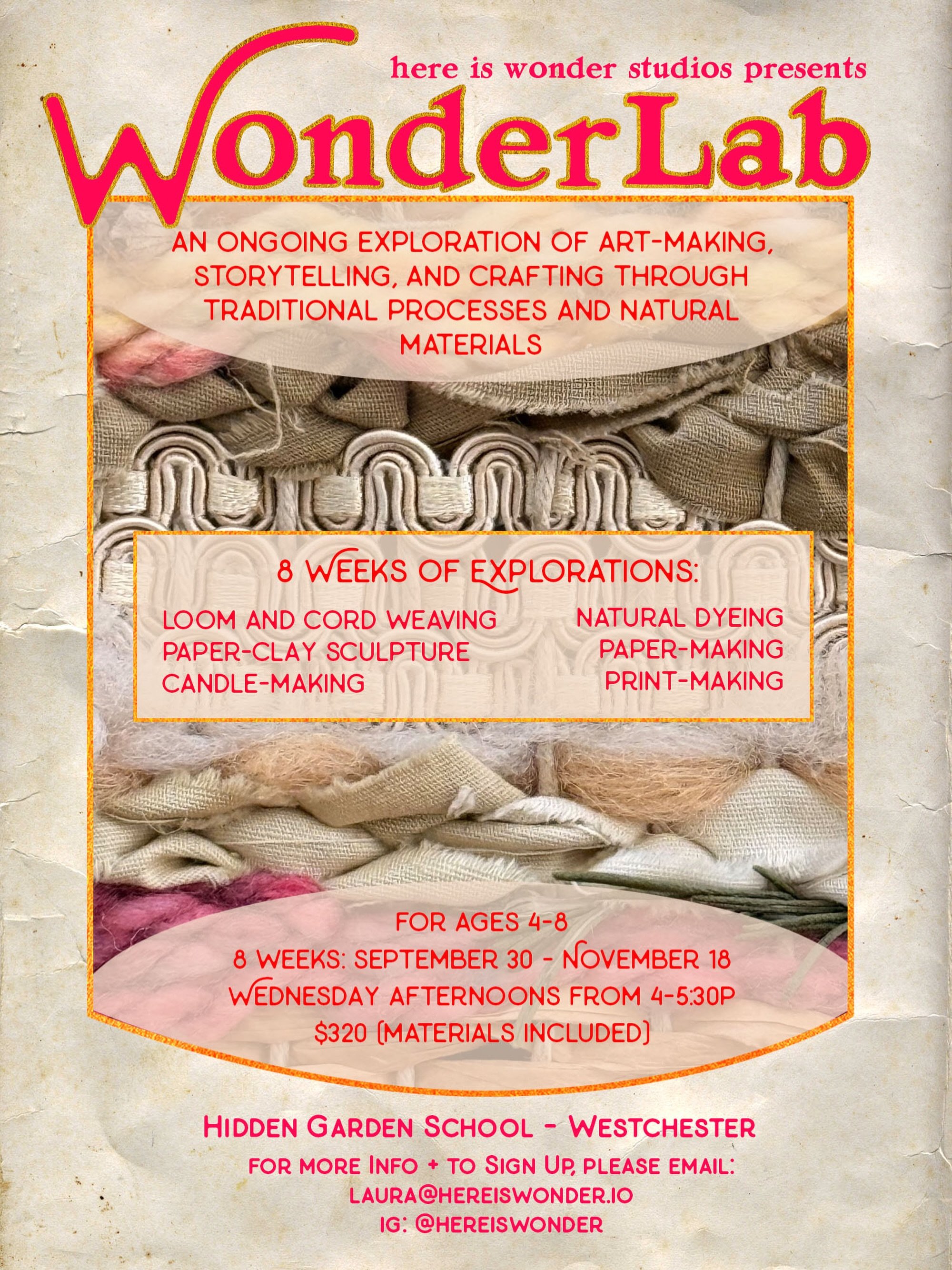 WonderLab is launching!  I&rsquo;ve been putting together curriculum and projects for this for months, and I&rsquo;m so excited to put it out into the world!

If you have a child 4-8, are in the LA area and want to join, message me here!  We&rsquo;ll
