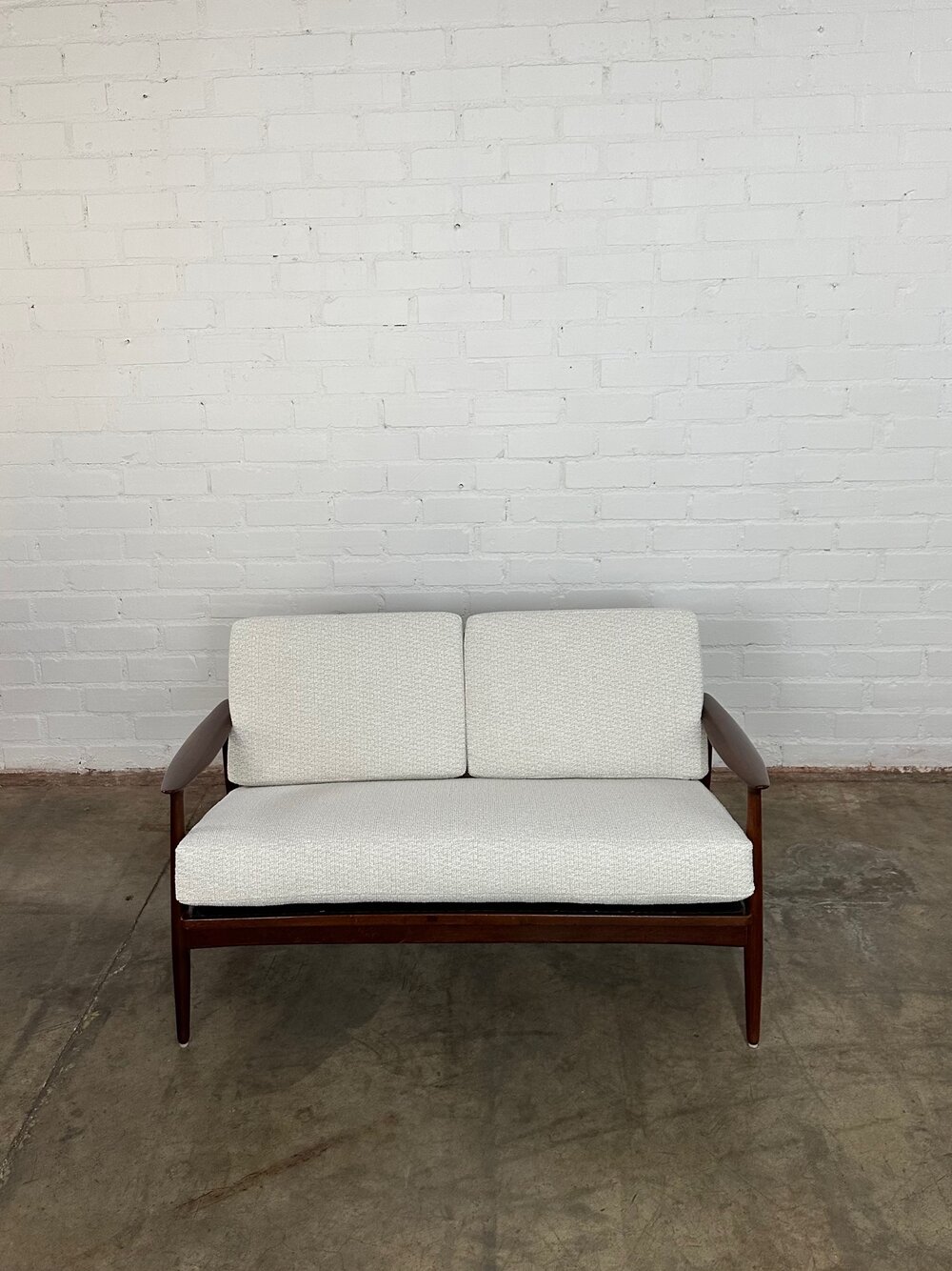 Mid Century Danish Modern Loveseat