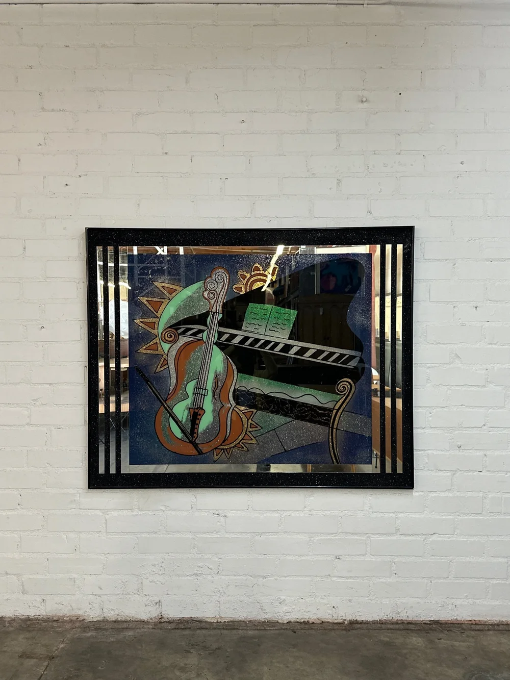 1980s Mirror Art — VINTAGE ON POINT