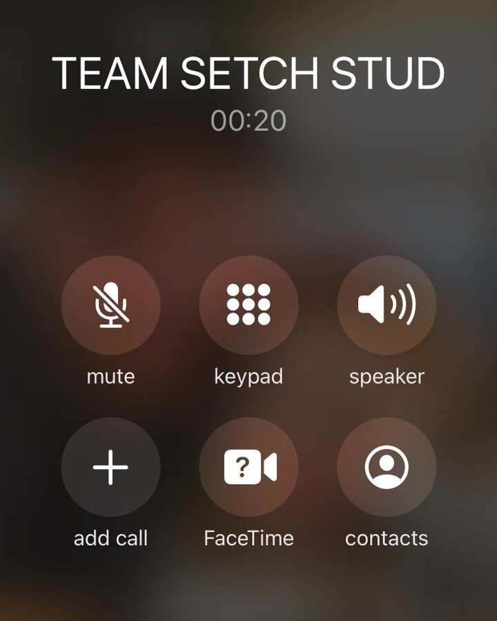 I&rsquo;m cracking up! We are transitioning to a new phone # (not sure what it is yet) but the one in the interim comes up on my call display as &quot;Team Setch Stud.&rdquo; Since it&rsquo;s nearly always Stu on the other end of the line, it looks l