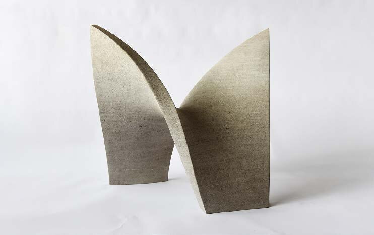Joseph Choma, Untitled, Robotically carved Indiana Limestone (29” x 19” x 15”), 2016