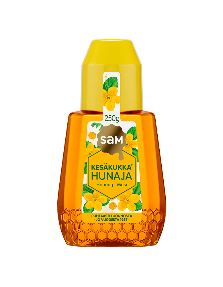 Hunajainen_Sam_kesakukka_250g_juokseva_hunaja.png